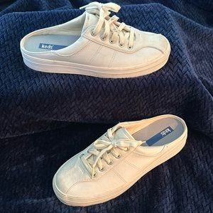 Keds canvas slip on sneakers